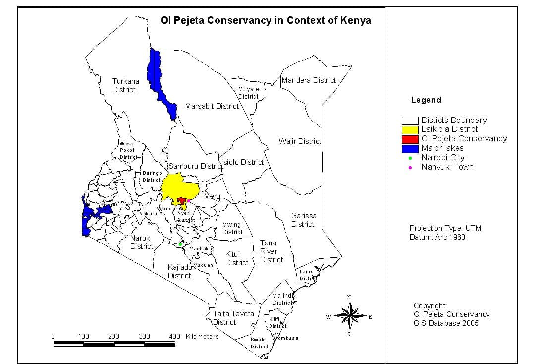 Ol Pejeta Camps and Lodges in Laikipia
